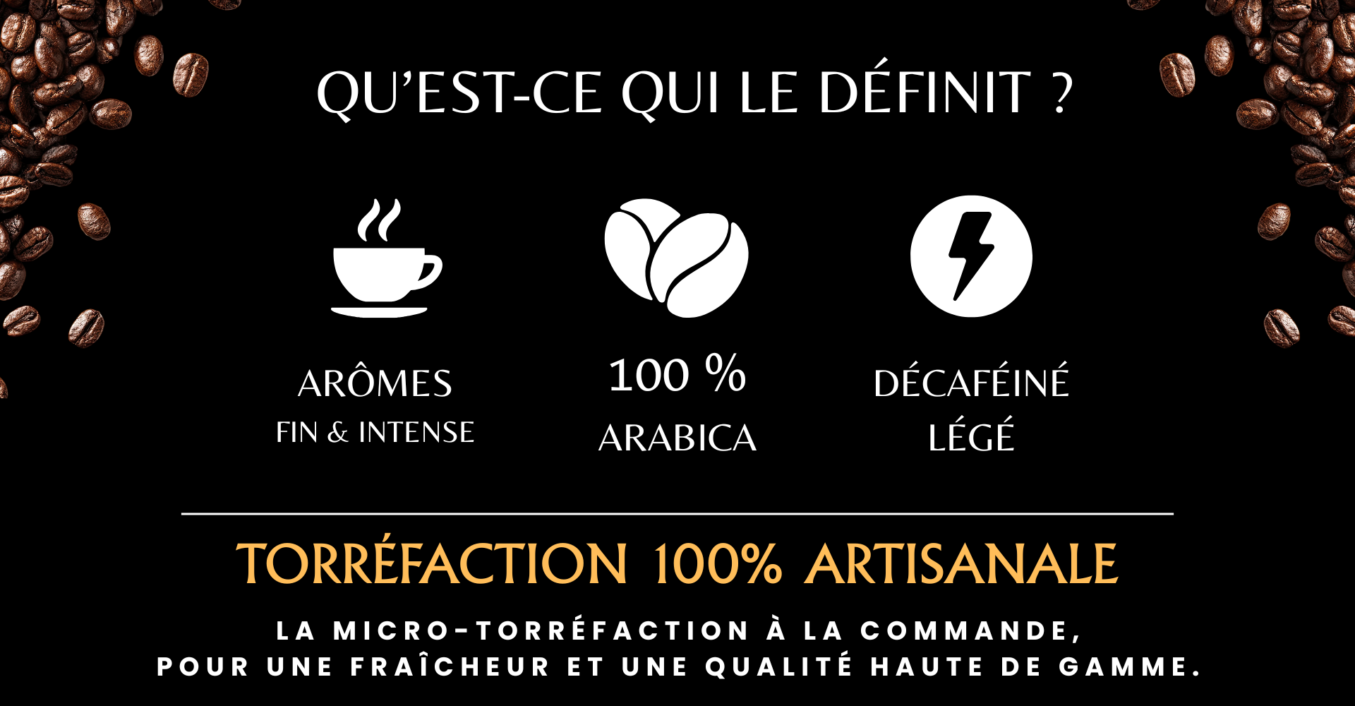 Café décaféiné du Mexique 100% Arabica – Café Noir Diamant