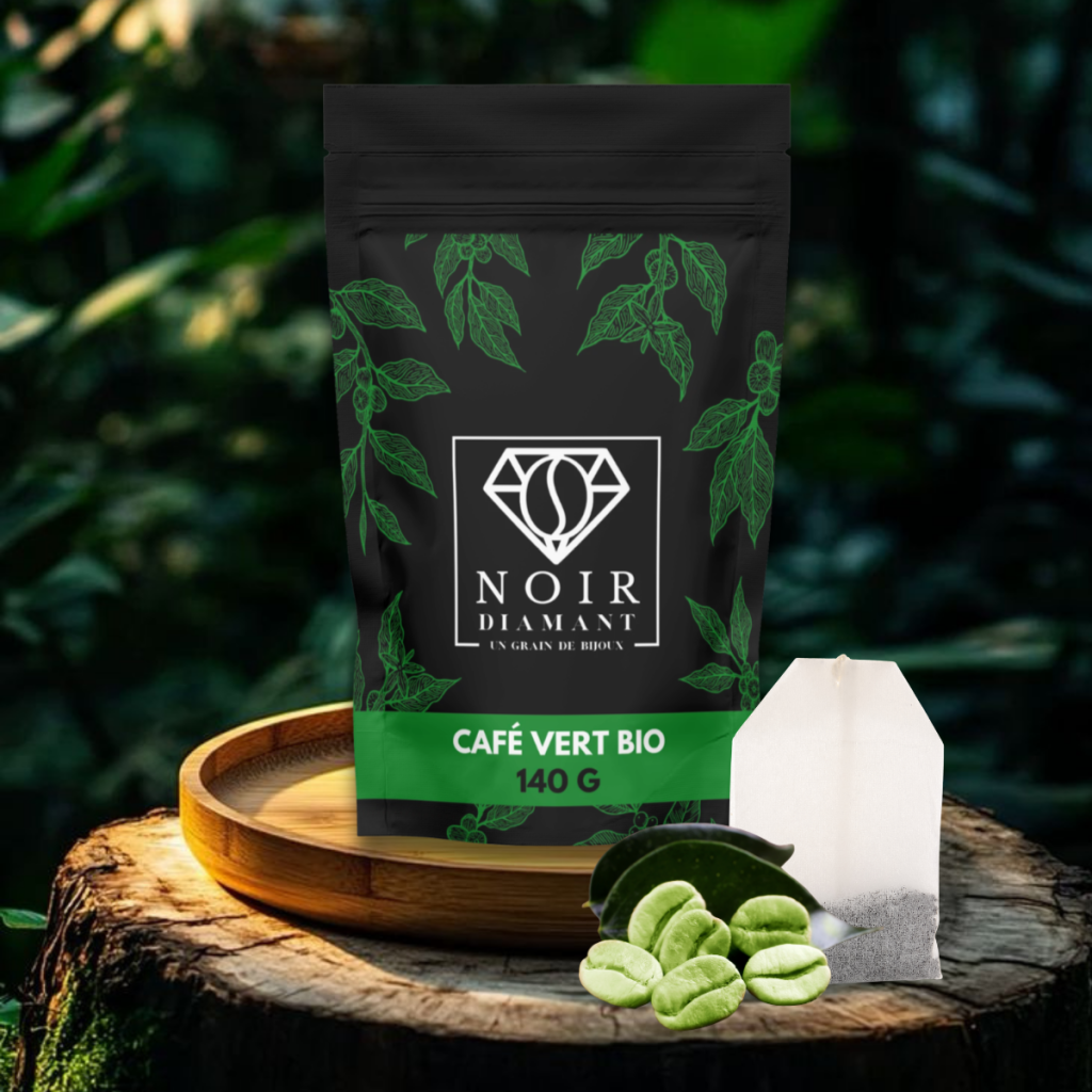 Café vert Altitude Infusion Nature ou Arômes Bien-être 140 g – Café Noir Diamant